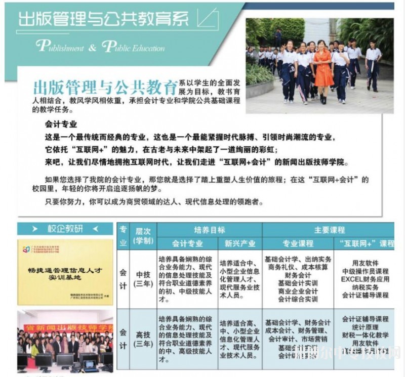 廣東省新聞出版職業(yè)技術學校印刷系專業(yè)簡介