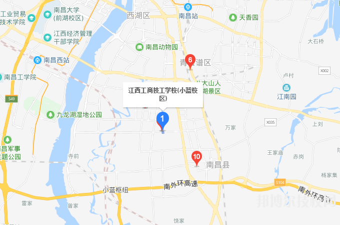 江西工商技工學(xué)校地址在哪里