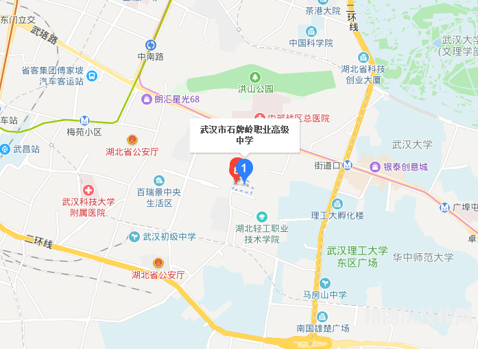 武漢石牌嶺高級職業(yè)中學(xué)地址