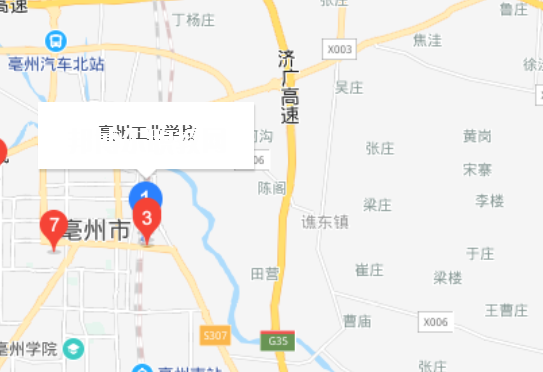 亳州工業(yè)學校地址在哪里