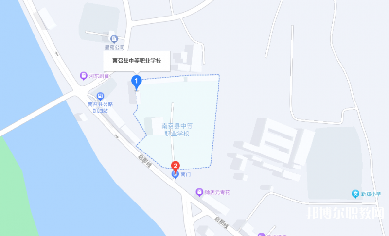 南召縣培英中等職業(yè)學校地址，乘車路線