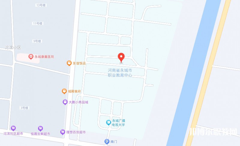 永城市職業(yè)教育中心地址，乘車路線