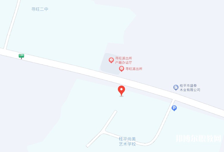 桂平尚美藝術(shù)學校地址，乘車路線