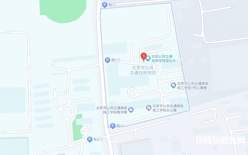 北京市公共交通高級技工學校地址，乘車路線