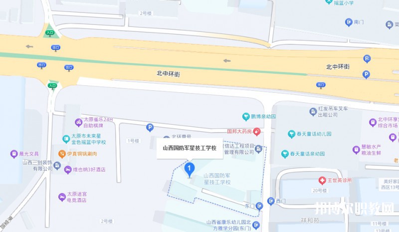 山西國防軍星技工學(xué)校地址，乘車路線