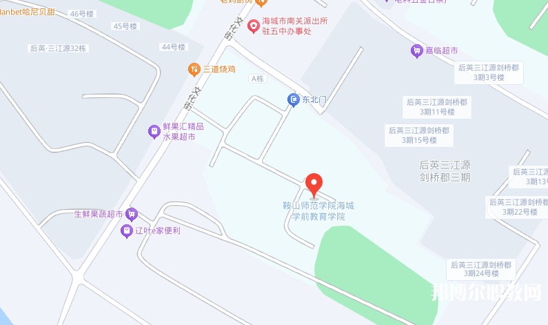 鞍山市廣播電視學(xué)校地址，乘車路線