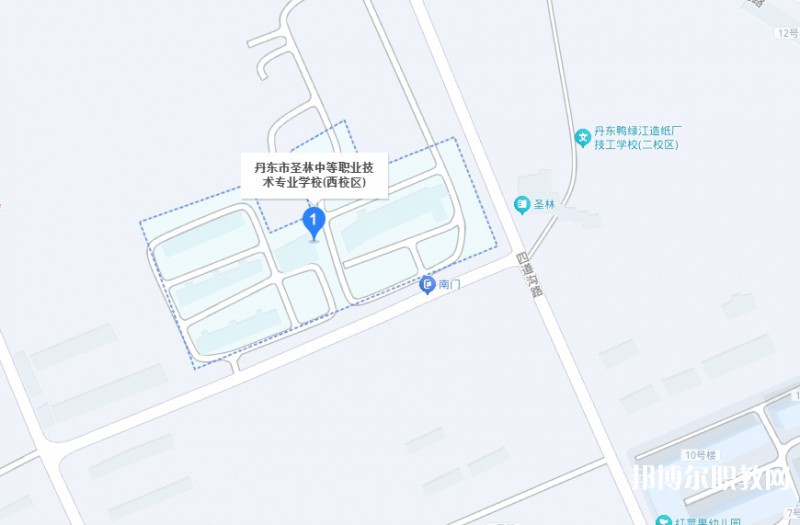 丹東市圣林中等職業(yè)技術專業(yè)學校地址，乘車路線