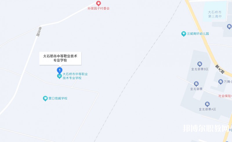 大石橋市中等職業(yè)技術專業(yè)學校地址，乘車路線